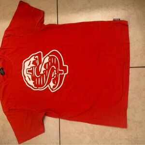 ICECREAM (Money $ign) Red Cotton Graphic Tee
